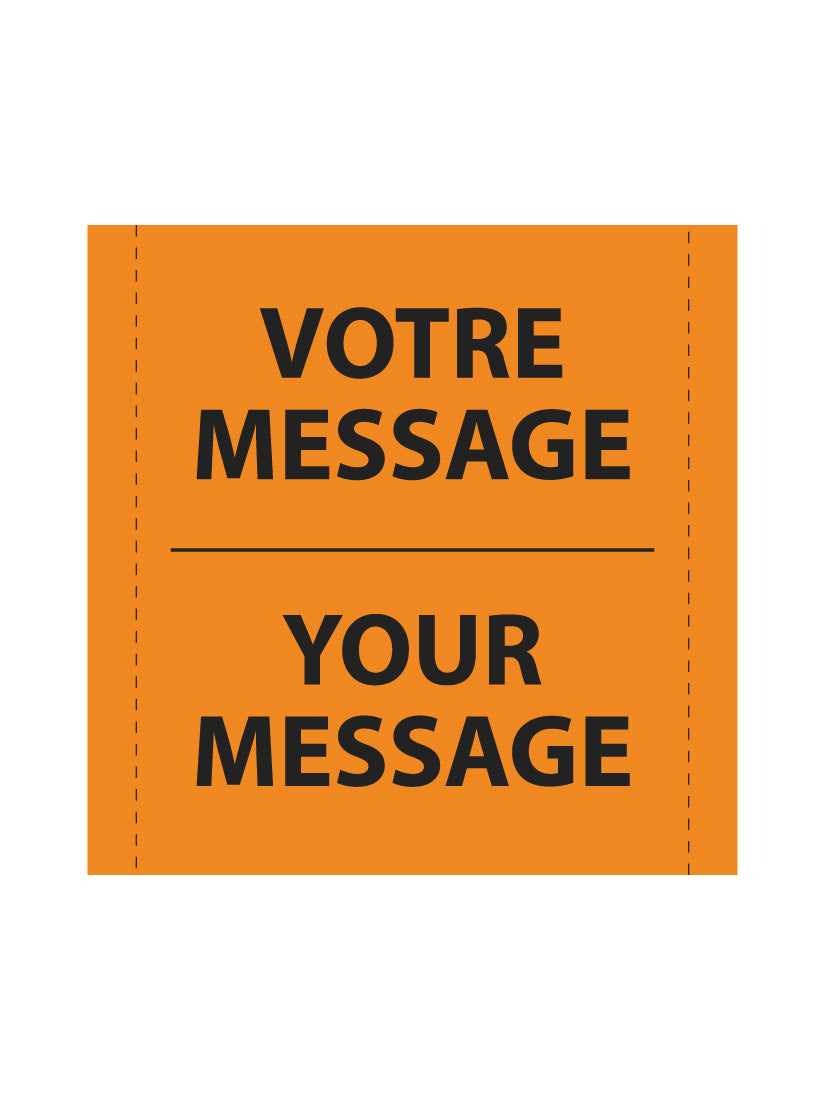 Bannière en treillis PVC Bannière personnalisée