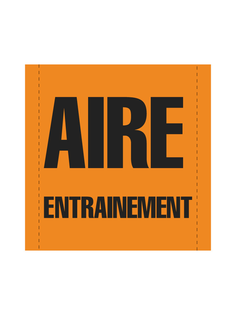 Bannière en treillis PVC Aire d'Entrainement