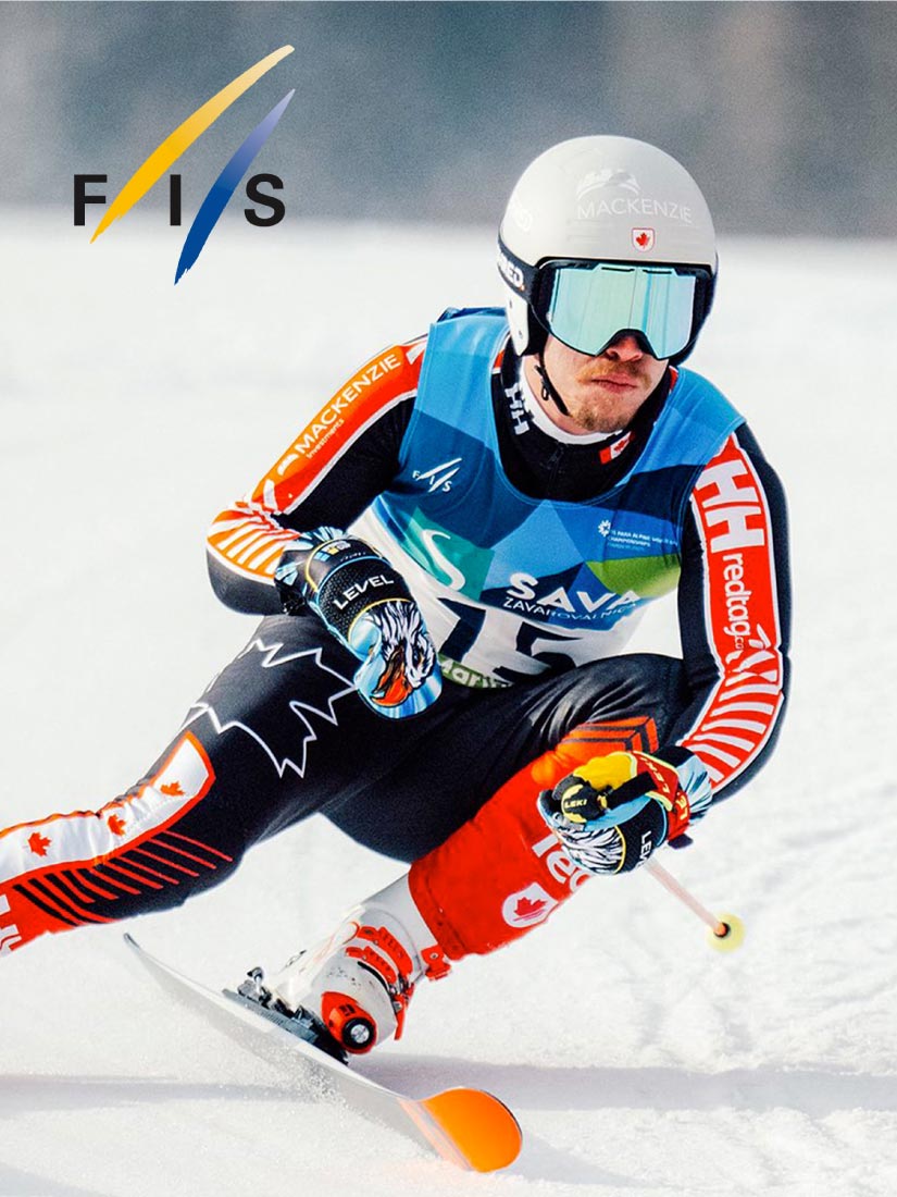 FIS alpine ski bib