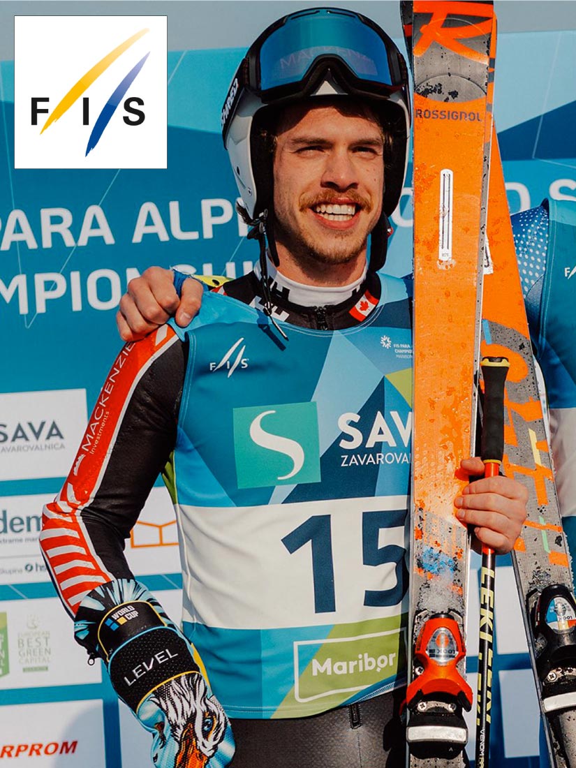 FIS alpine ski bib