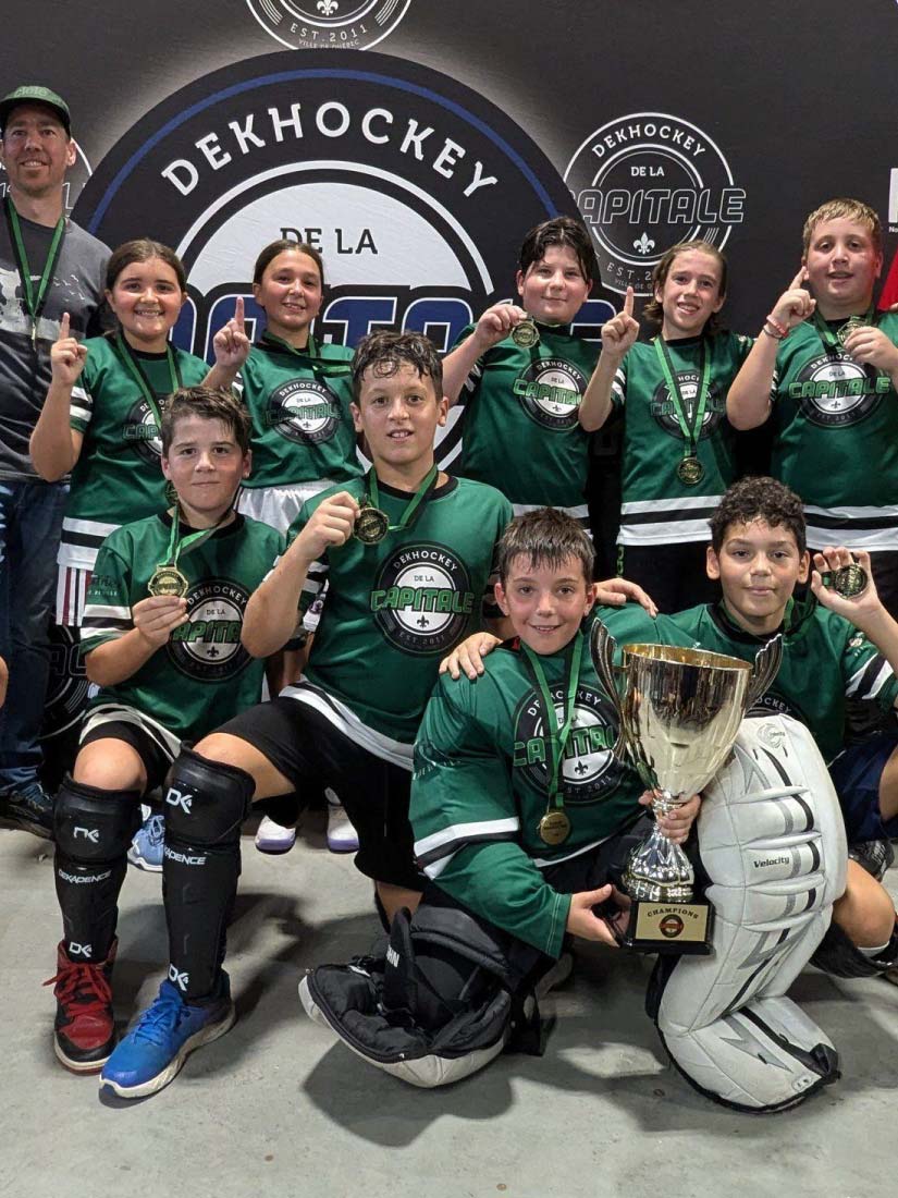 Chandail de Dek Hockey - manches longues