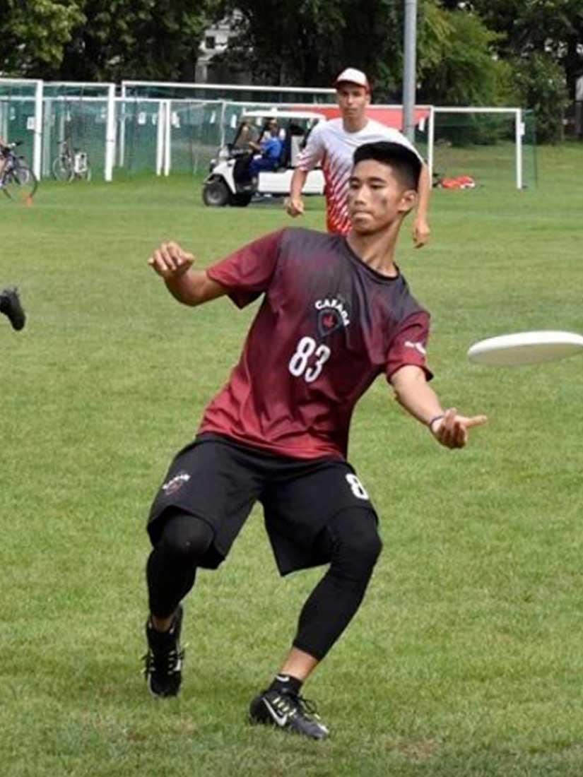 Short d'ultimate frisbee