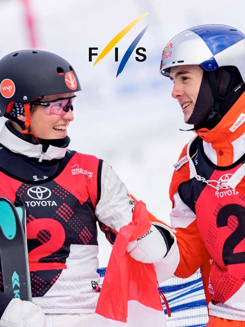 FIS acrobatic ski bib