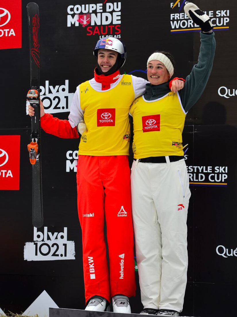 FIS acrobatic ski bib