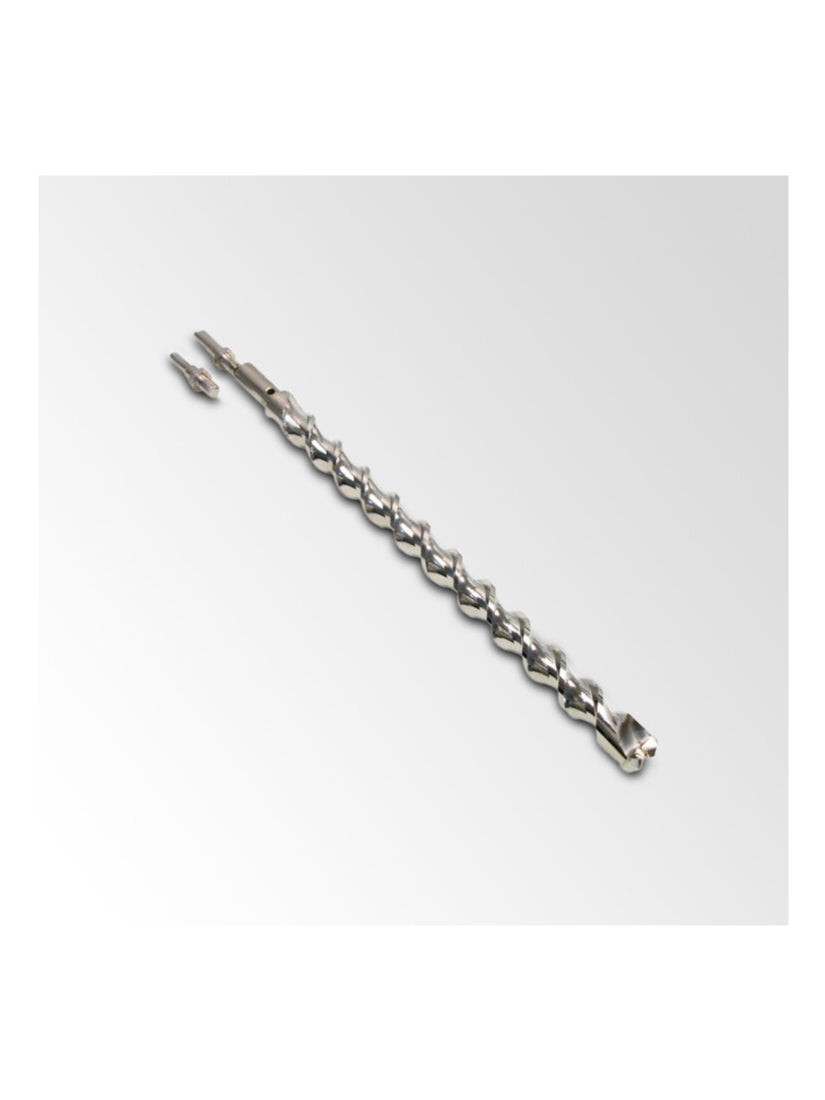 Machined ice drill bit