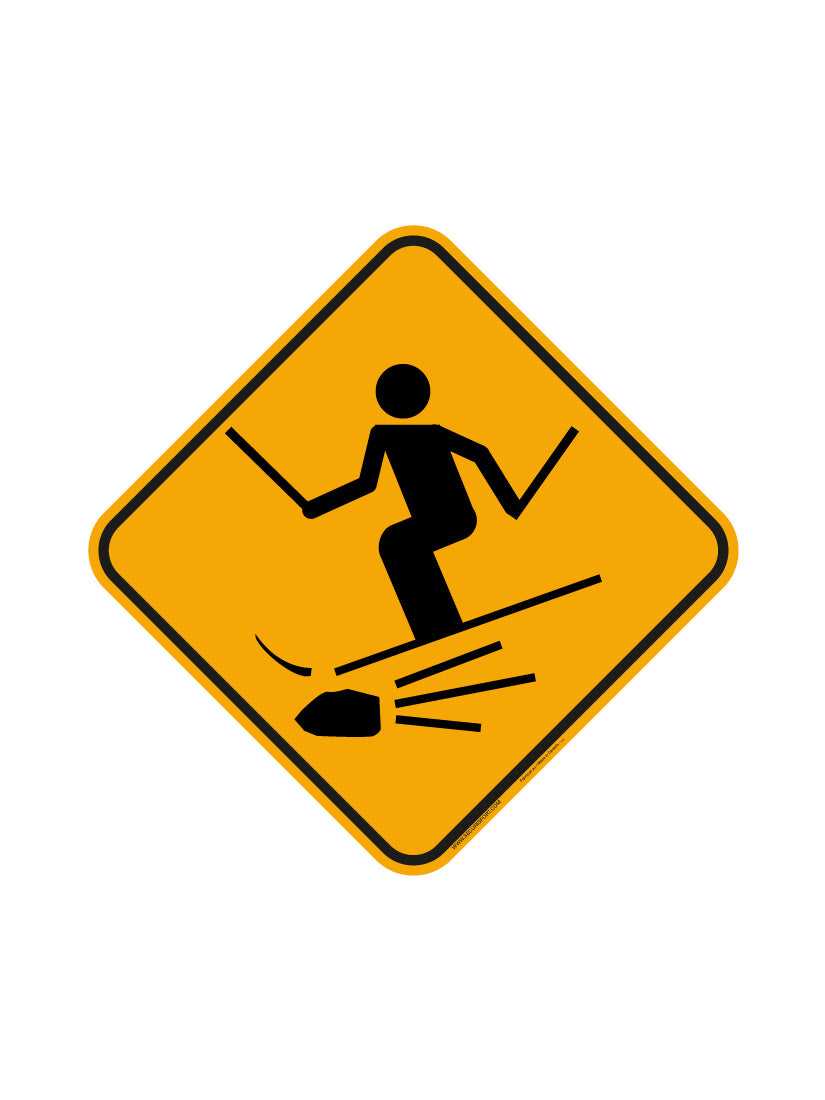 Panneau Présence de roches