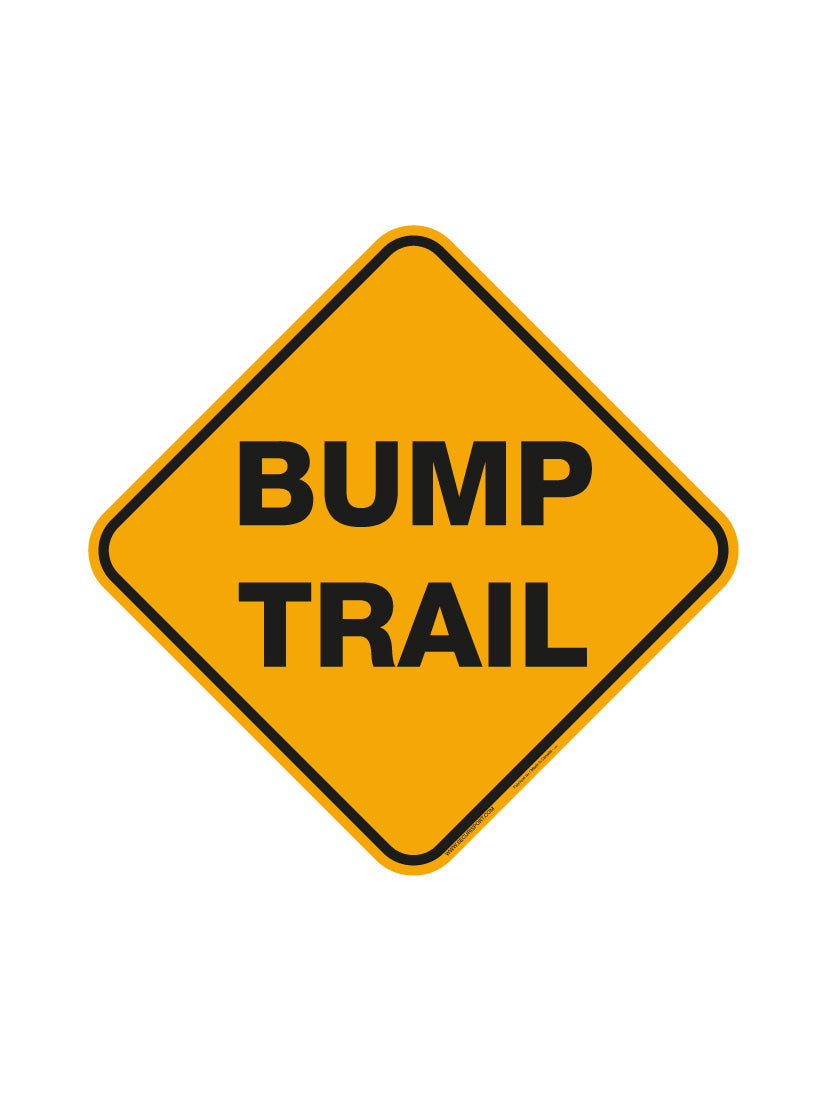 Panneau Piste à bosses