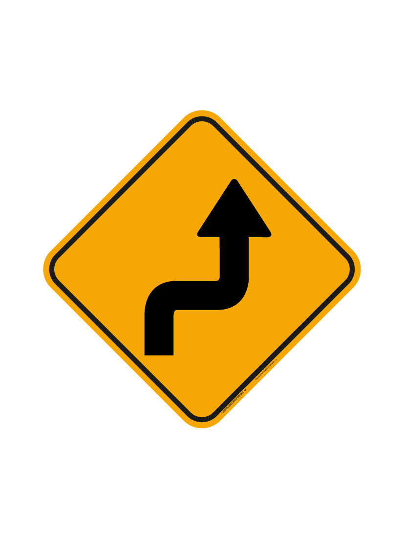 Panneau Chicane (Droite) #4022