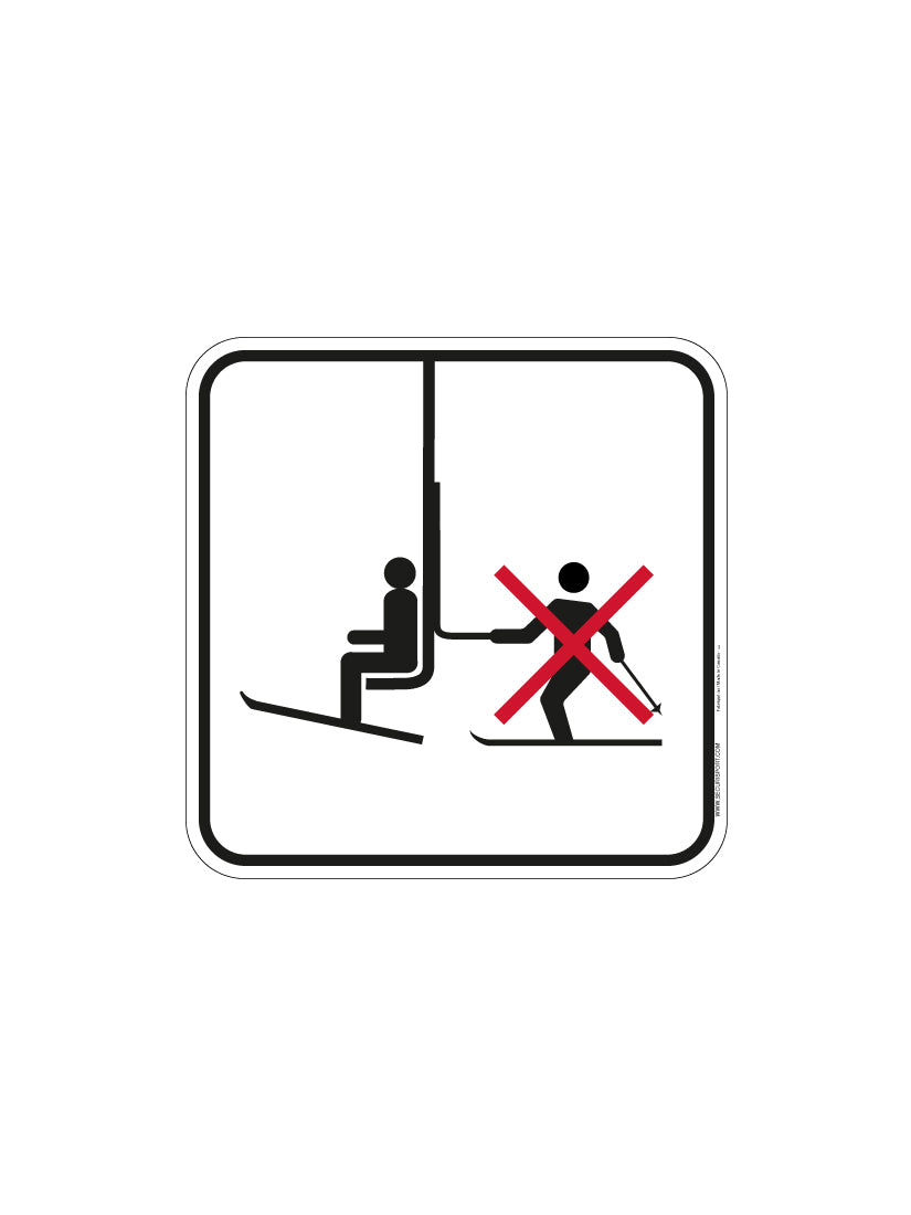 Panneau Ne pas s'accrocher