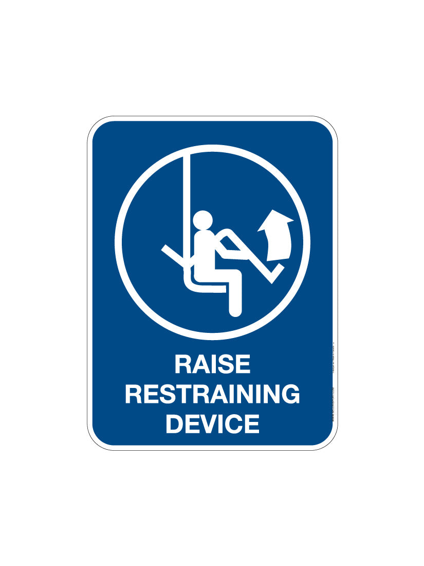 Panneau Ontario - Relevez la barre de sécurité