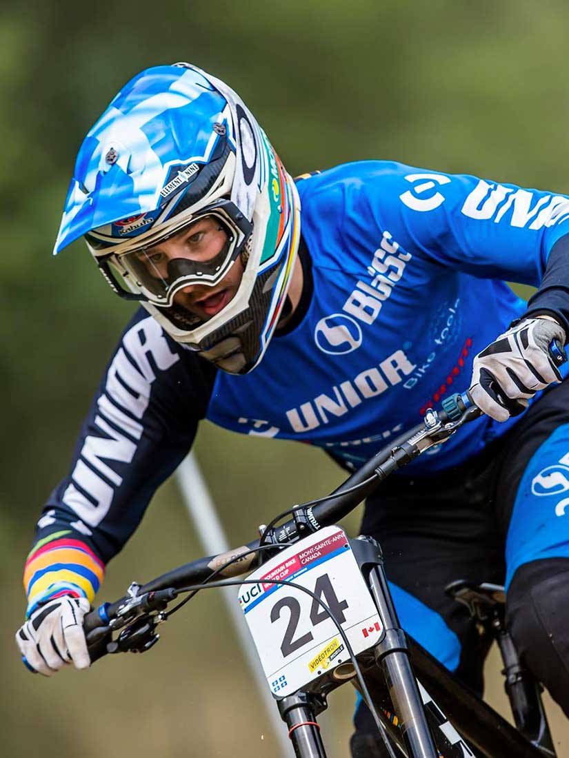 Plaque de vélo de montagne