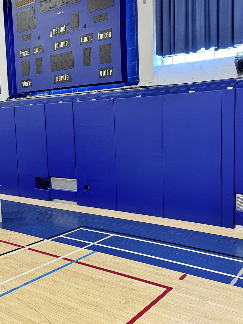 Coussin mural de gymnase