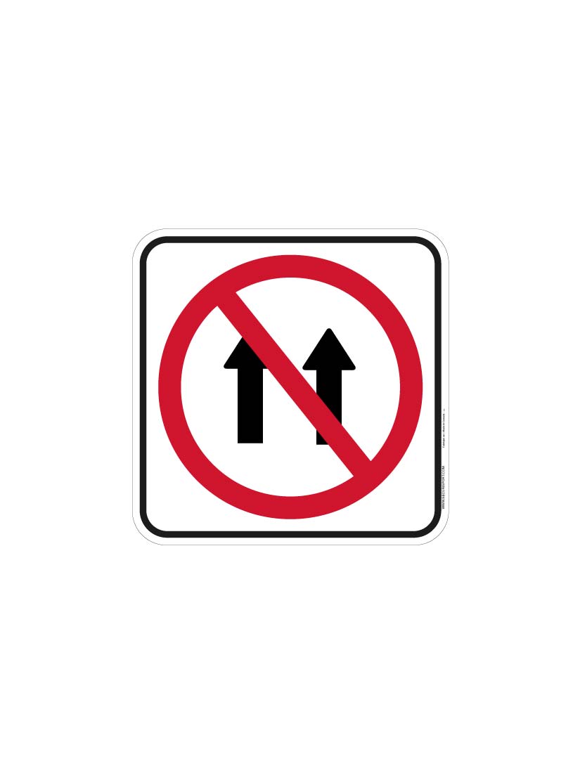 Panneau Sens voies interdites