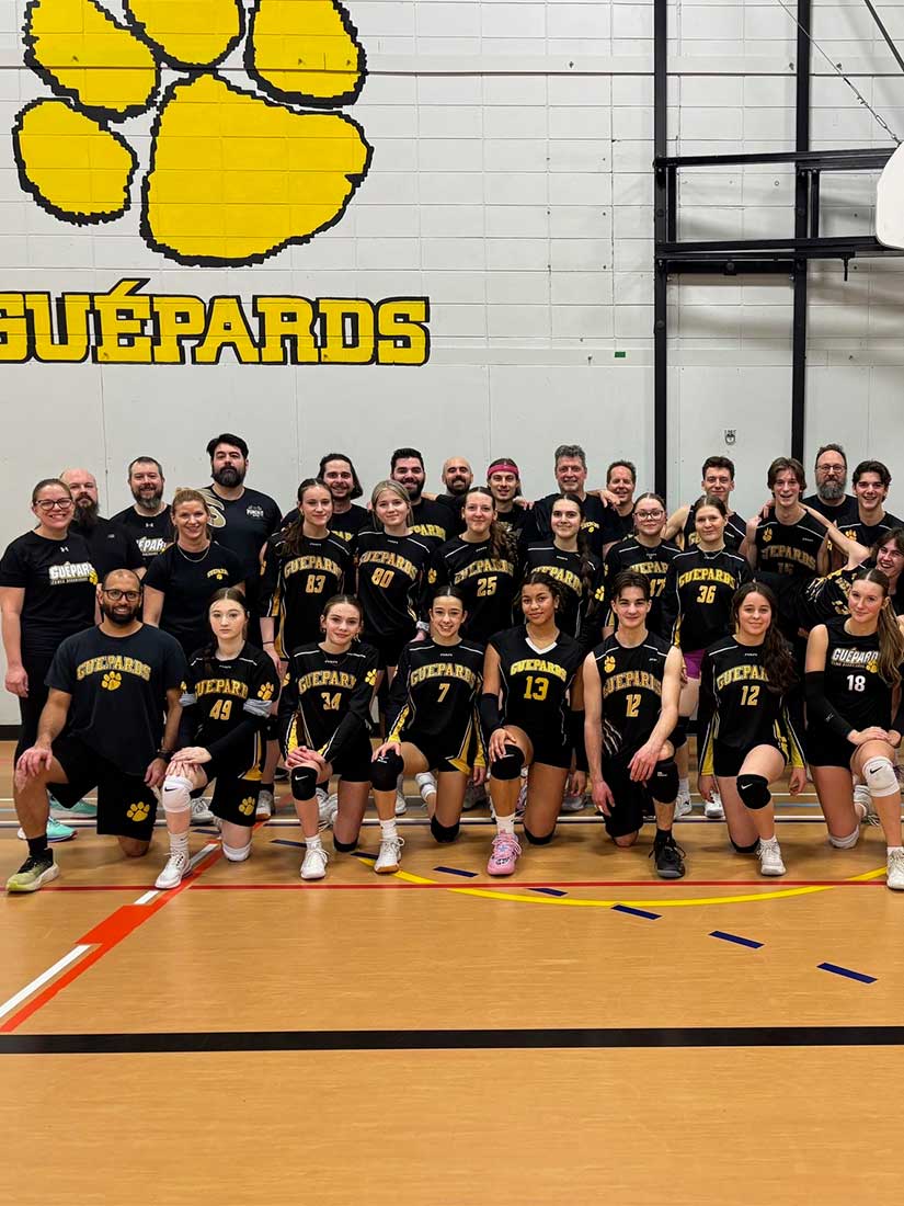 Chandail de volleyball manches longues