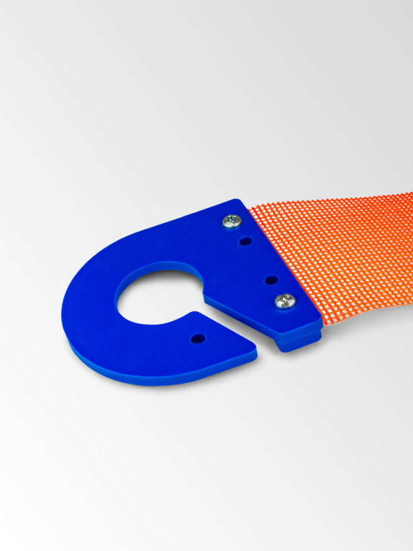 Hook for PVC trellis ribbon