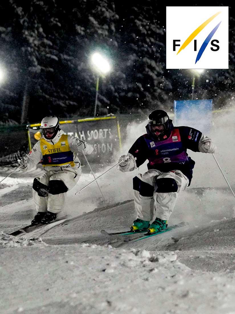FIS mogul ski bib