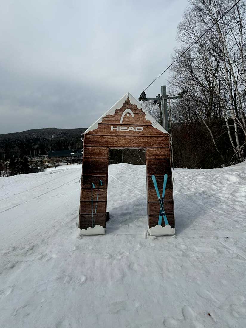 Mur lancer de boules de neige