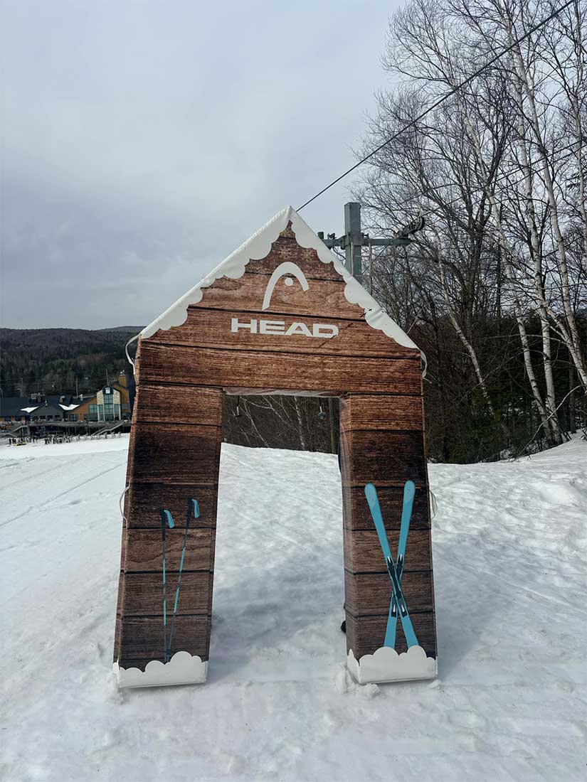Mur lancer de boules de neige